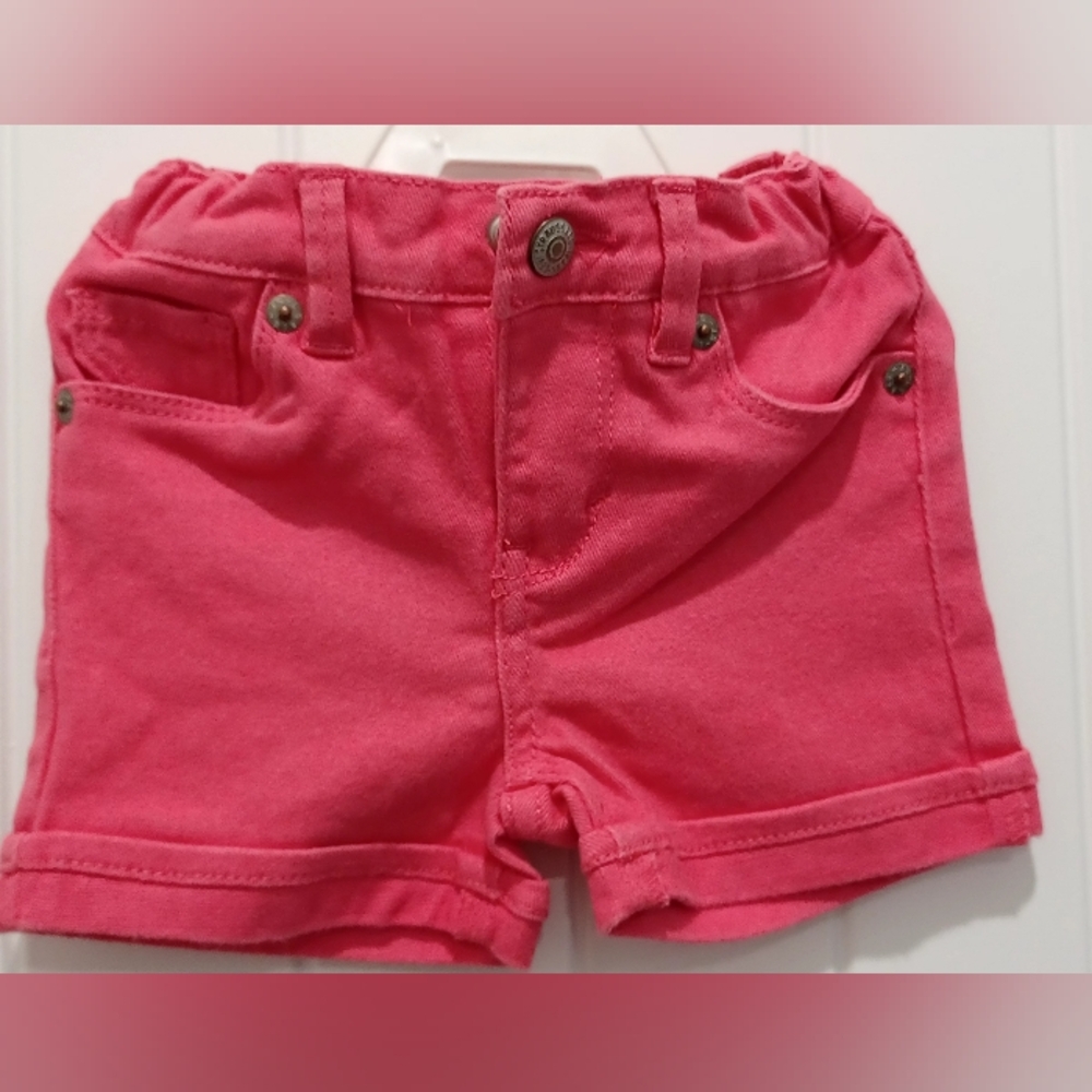Toddler Levi's Midi Short Sz 2T Adjustable Waist #0042